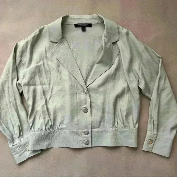 Marc New York Mint green blouse jacket size M - Picture 8 of 8